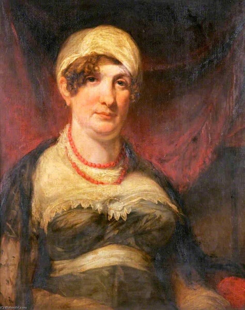 Wikioo.org - The Encyclopedia of Fine Arts - Painting, Artwork by Joseph Clover - Mrs Nathaniel Bolingbroke (née Mary Yallop)