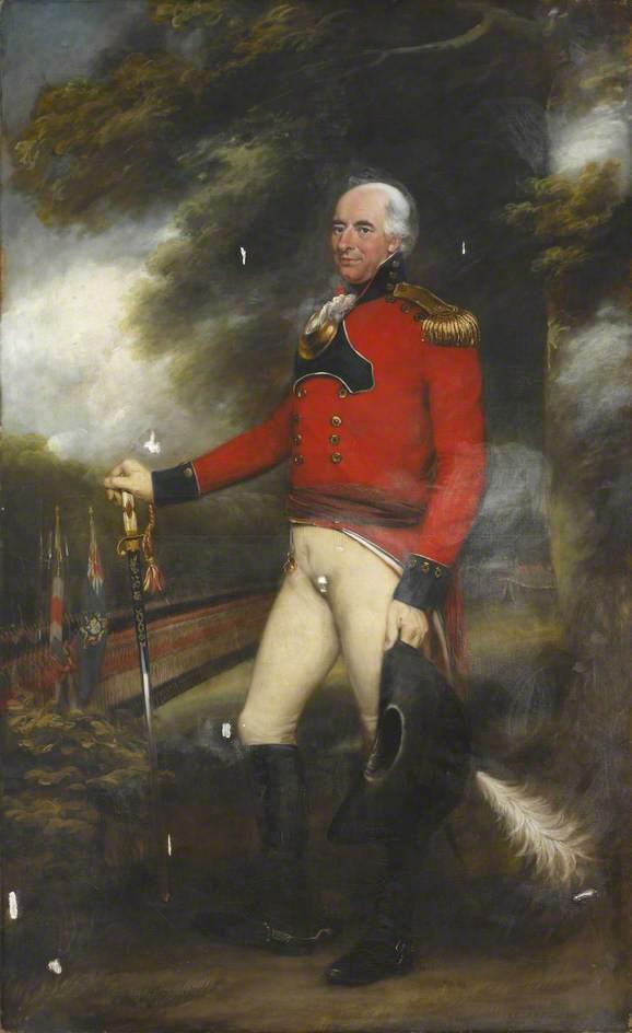 Wikioo.org - The Encyclopedia of Fine Arts - Painting, Artwork by John Russell - Lieutenant Colonel Thomas Lloyd