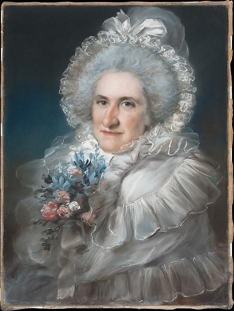 WikiOO.org - Encyclopedia of Fine Arts - Lukisan, Artwork John Russell - Mrs. William Man Godschall (Sarah Godschall, 1730 1795)