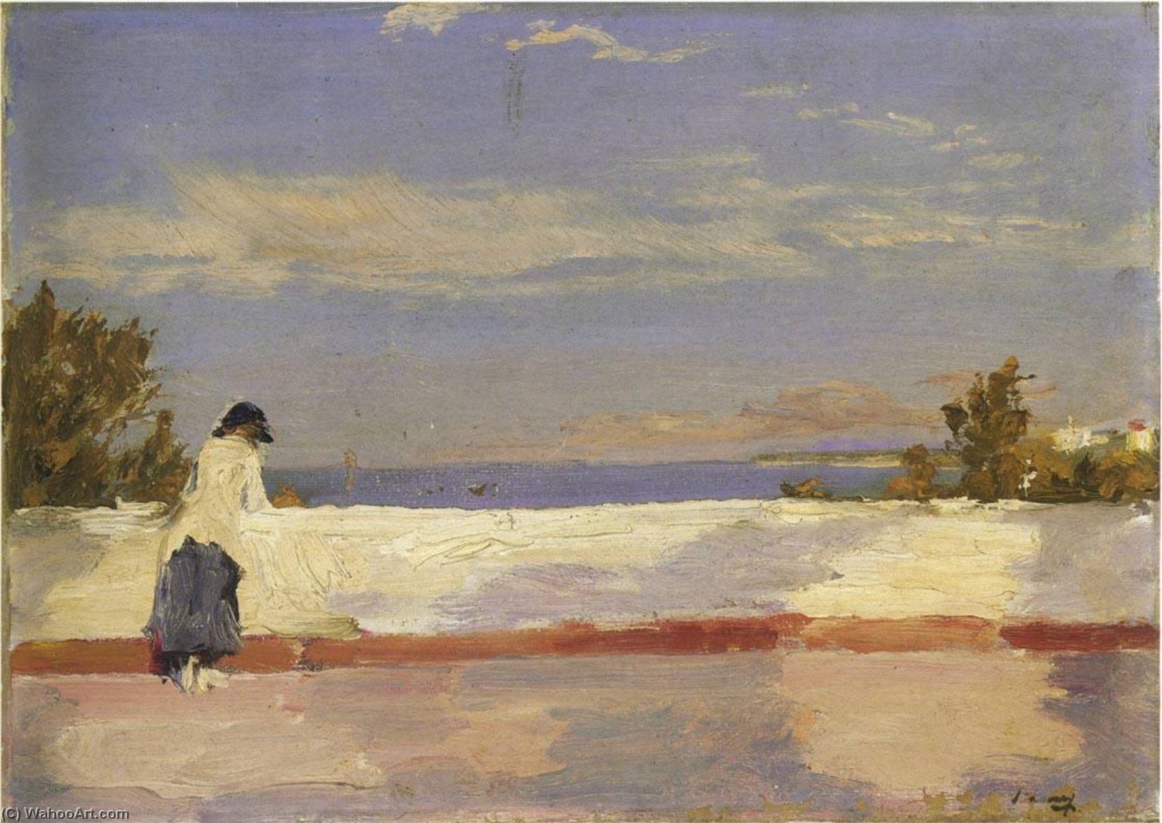 Wikioo.org - The Encyclopedia of Fine Arts - Painting, Artwork by John Lavery - Hazel in Tangier