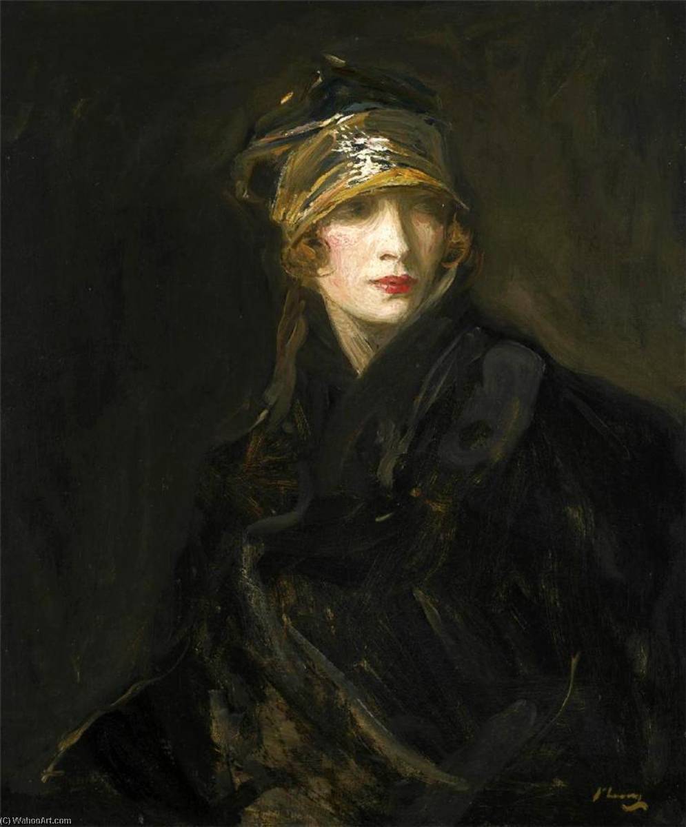 Wikioo.org - The Encyclopedia of Fine Arts - Painting, Artwork by John Lavery - The Gold Turban