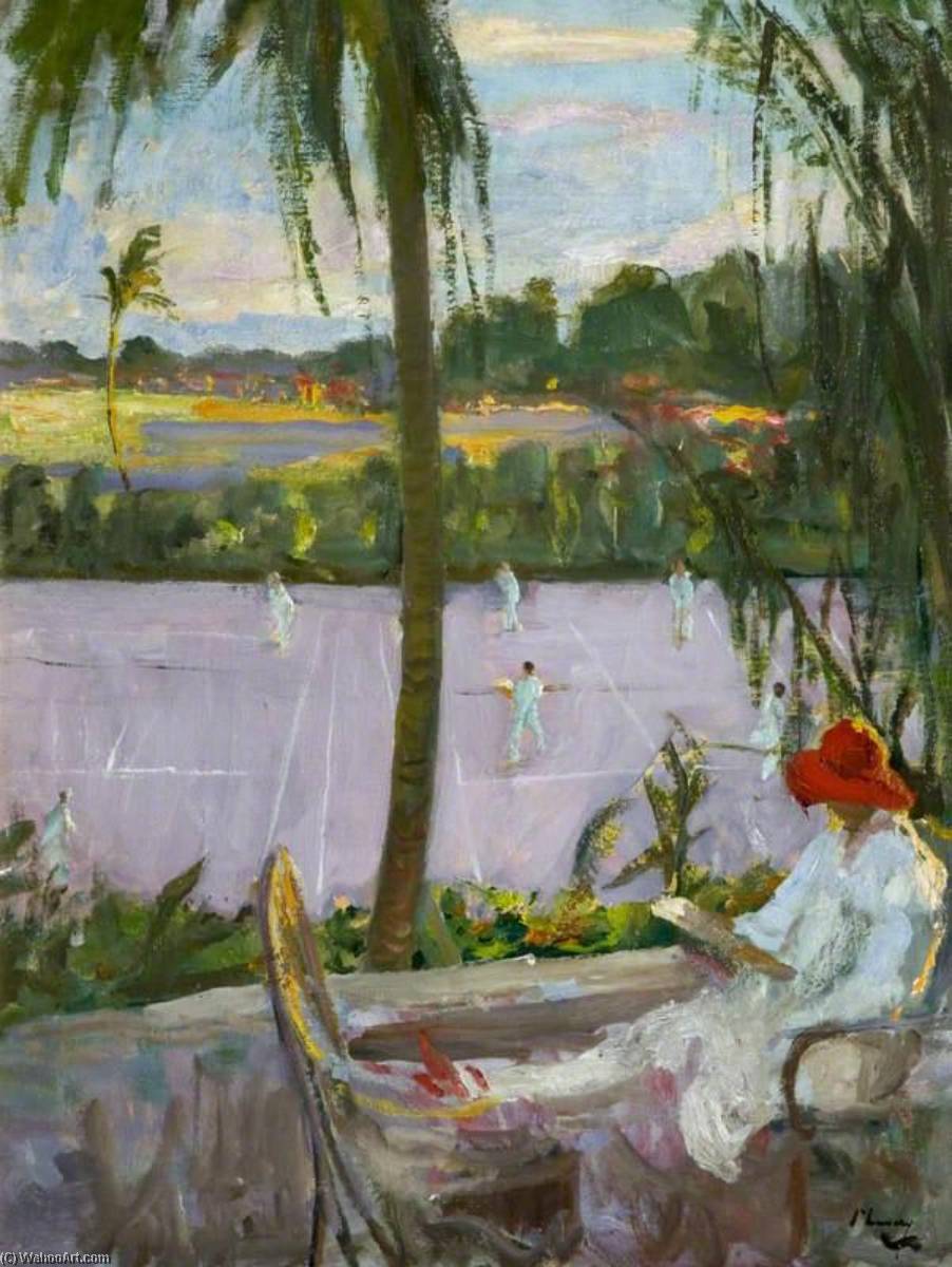 Wikioo.org - The Encyclopedia of Fine Arts - Painting, Artwork by John Lavery - Florida in Winter