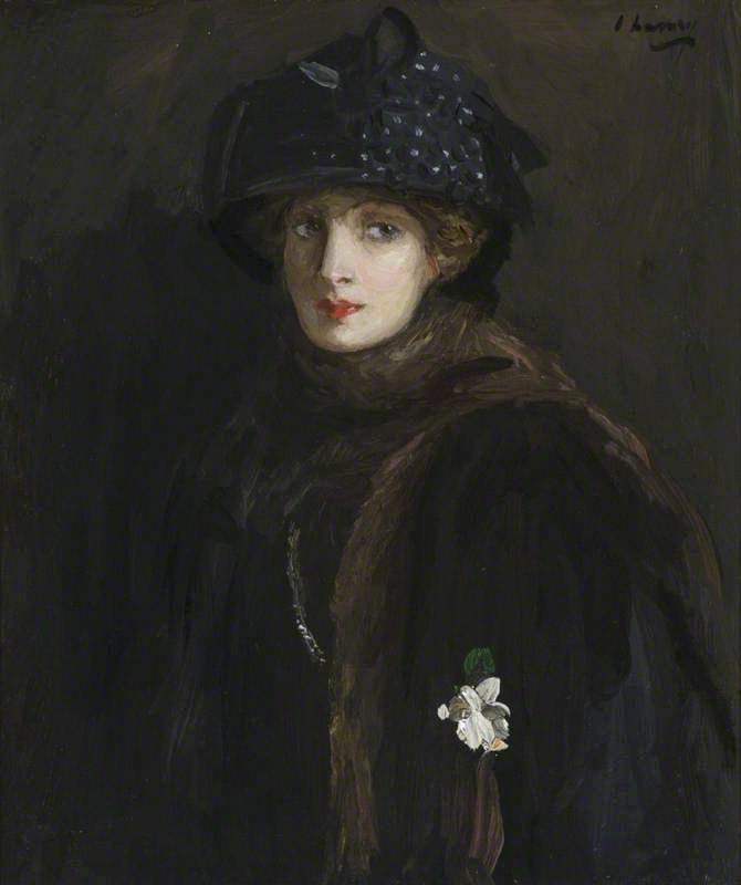 Wikioo.org - The Encyclopedia of Fine Arts - Painting, Artwork by John Lavery - Hazel Martyn, Later Lady Lavery