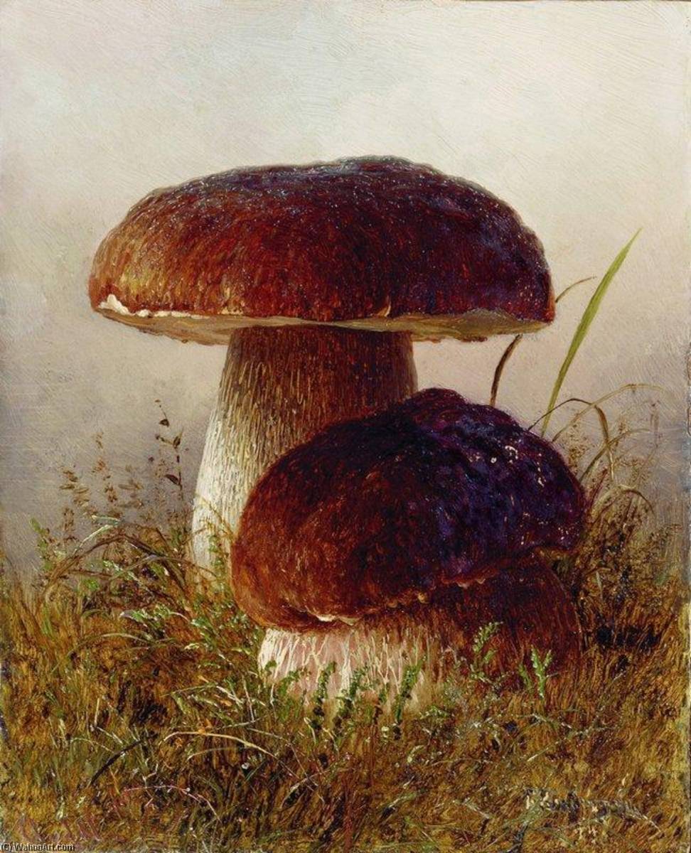 Wikioo.org - The Encyclopedia of Fine Arts - Painting, Artwork by Gavril Kondratenko - Mushrooms