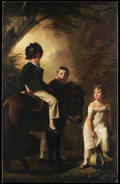 Wikioo.org - The Encyclopedia of Fine Arts - Painting, Artwork by Henry Raeburn - The Drummond Children