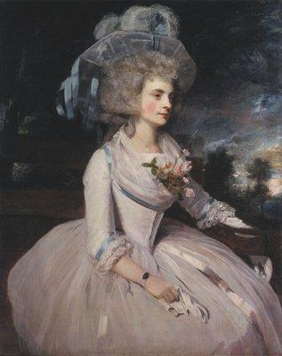 Wikioo.org - The Encyclopedia of Fine Arts - Painting, Artwork by Joshua Reynolds - Lady Skipwith