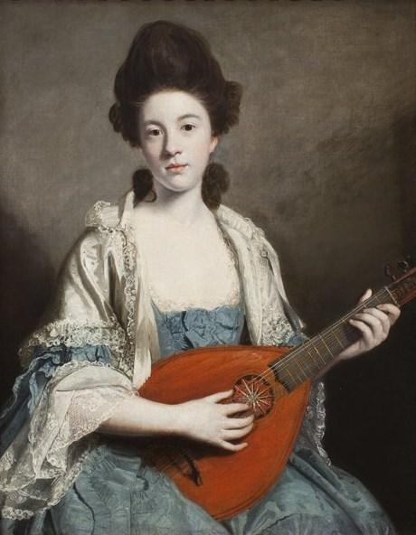 Wikioo.org - The Encyclopedia of Fine Arts - Painting, Artwork by Joshua Reynolds - Mrs Froude, née Phyllis Hurrell