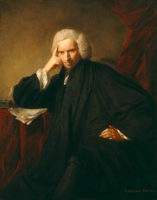 Wikioo.org - The Encyclopedia of Fine Arts - Painting, Artwork by Joshua Reynolds - Laurence Sterne