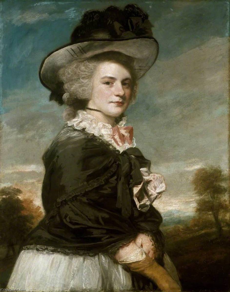 Wikioo.org - The Encyclopedia of Fine Arts - Painting, Artwork by Joshua Reynolds - Miss Elizabeth Keppel