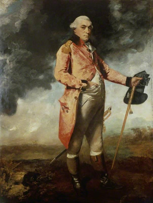 Wikioo.org - The Encyclopedia of Fine Arts - Painting, Artwork by Joshua Reynolds - Major General George Catchmaid Morgan
