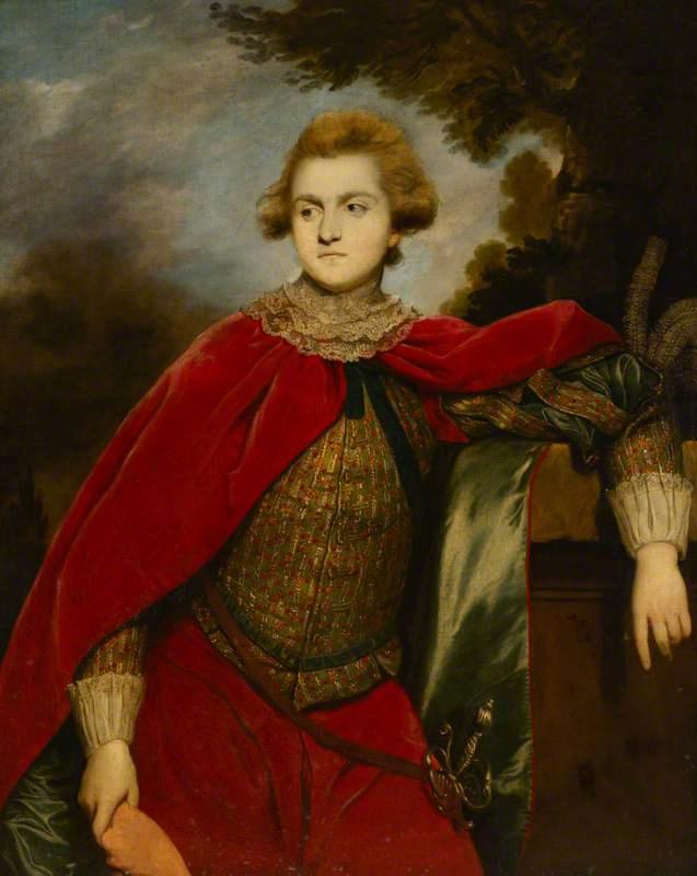 WikiOO.org - Encyclopedia of Fine Arts - Maleri, Artwork Joshua Reynolds - Lord Robert Spencer