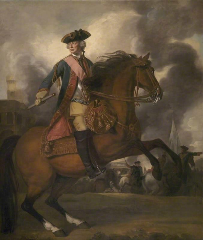 WikiOO.org - 백과 사전 - 회화, 삽화 Joshua Reynolds - Lord Ligonier