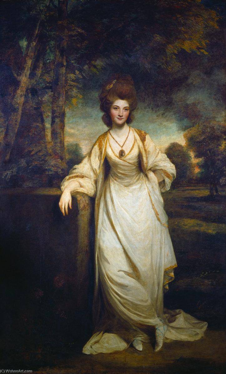 Wikioo.org - The Encyclopedia of Fine Arts - Painting, Artwork by Joshua Reynolds - Lady Elizabeth Compton