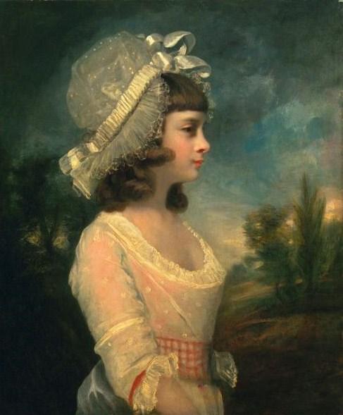 Wikioo.org - The Encyclopedia of Fine Arts - Painting, Artwork by Joshua Reynolds - The Hon.Theresa Parker, later Theresa Villiers