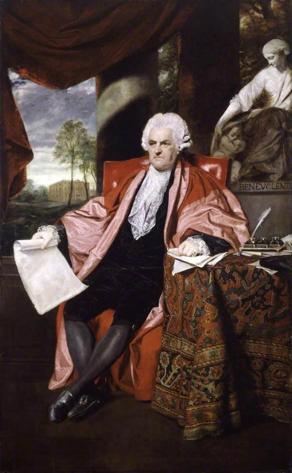 Wikioo.org - The Encyclopedia of Fine Arts - Painting, Artwork by Joshua Reynolds - Dr John Ash (1723 1798)