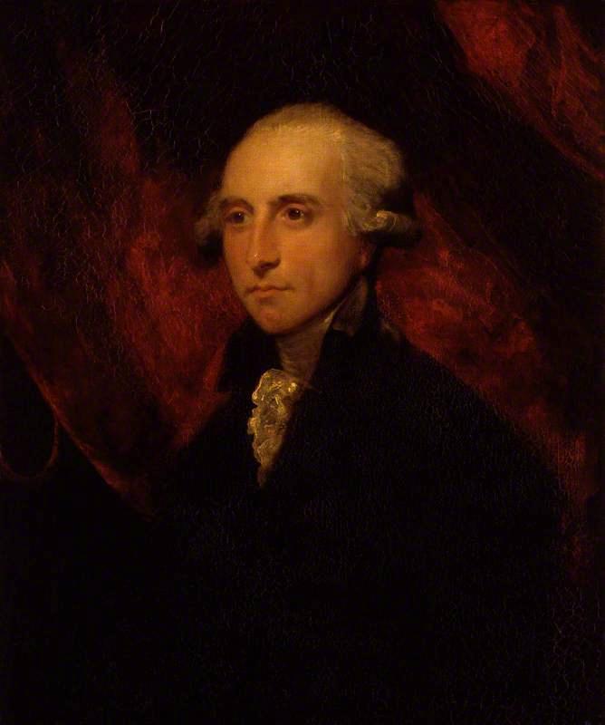 Wikioo.org - The Encyclopedia of Fine Arts - Painting, Artwork by Joshua Reynolds - Hon. William Windham (Politician)