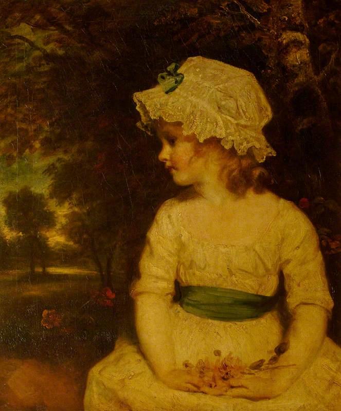 Wikioo.org - The Encyclopedia of Fine Arts - Painting, Artwork by Joshua Reynolds - Miss Theophilia Gwatkin