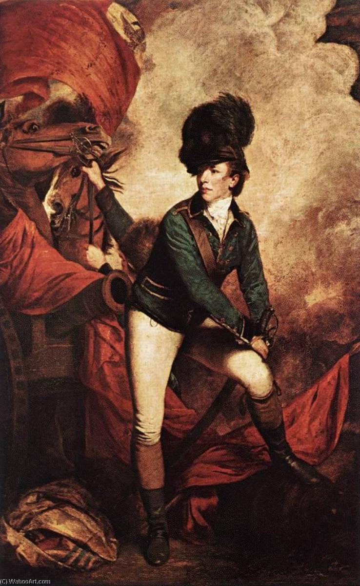 WikiOO.org - Enciclopedia of Fine Arts - Pictura, lucrări de artă Joshua Reynolds - General Sir Banastre Tarleton