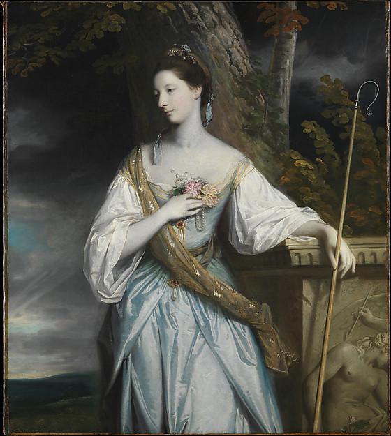 Wikioo.org - The Encyclopedia of Fine Arts - Painting, Artwork by Joshua Reynolds - Anne Dashwood (1743 1830), Later Countess of Galloway