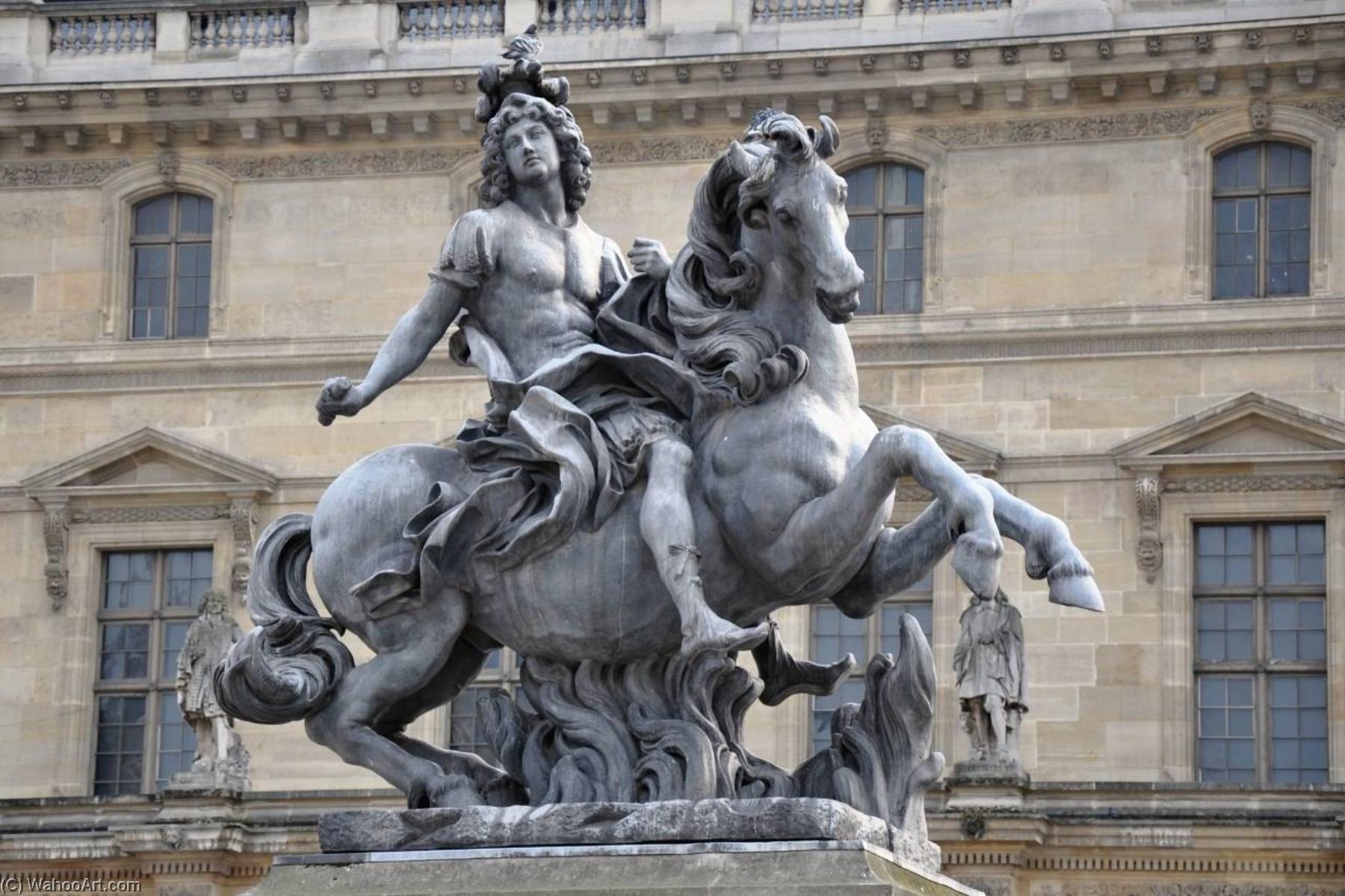 WikiOO.org - Enciklopedija likovnih umjetnosti - Slikarstvo, umjetnička djela Gian Lorenzo Bernini - King Louis XIV (copy)