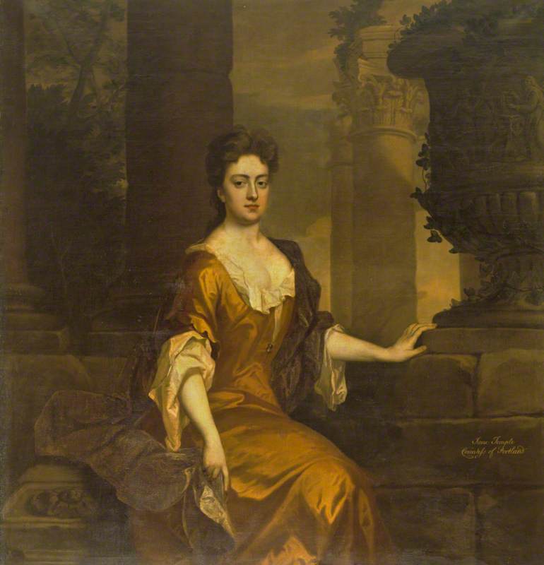 Wikioo.org - The Encyclopedia of Fine Arts - Painting, Artwork by Michael Dahl - Jane Martha Temple (1672–1751), Countess of Portland