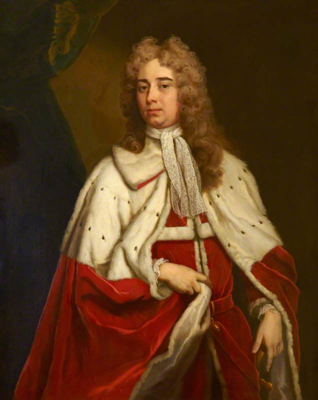 Wikioo.org - สารานุกรมวิจิตรศิลป์ - จิตรกรรม Michael Dahl - William Stawell (1681 1683–1741 1742), 3rd Baron Stawell, as a Young Man
