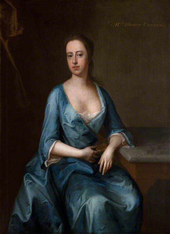 Wikioo.org - The Encyclopedia of Fine Arts - Painting, Artwork by Michael Dahl - Eleanor Curzon (1691–1754)