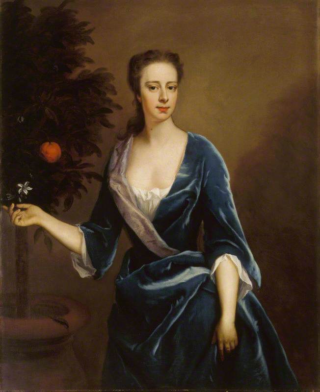 Wikioo.org - The Encyclopedia of Fine Arts - Painting, Artwork by Michael Dahl - Sarah Lascelles (1656 1659–1743), Mrs Joshua Iremonger II, then Mrs Christopher Lethieullier