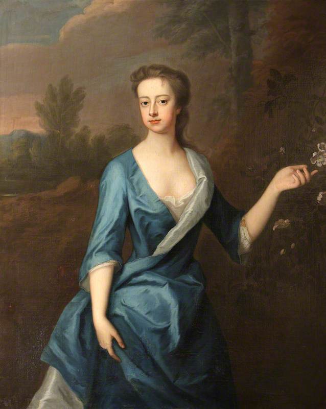 WikiOO.org - אנציקלופדיה לאמנויות יפות - ציור, יצירות אמנות Michael Dahl - Mary Myddelton (1688–1747)