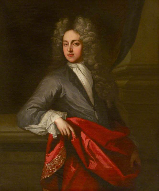 WikiOO.org - Enciklopedija dailės - Tapyba, meno kuriniai Michael Dahl - Samuel Clarke (d.1767), of West Bromwich