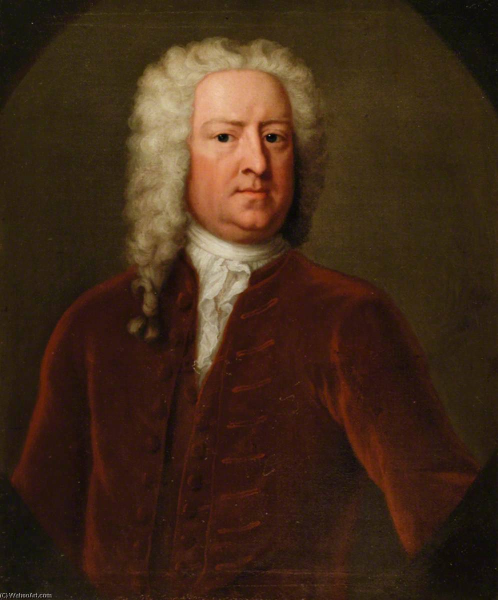 WikiOO.org - Енциклопедия за изящни изкуства - Живопис, Произведения на изкуството Michael Dahl - Sir Watkin Williams Wynn (1692–1749), Bt
