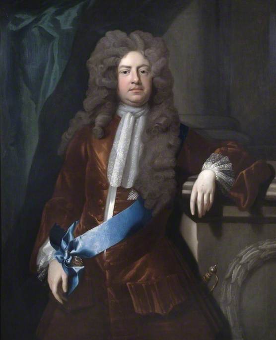 Wikioo.org - The Encyclopedia of Fine Arts - Painting, Artwork by Michael Dahl - Charles Montagu (1661–1715), 1st Earl of Halifax, One of the Founders of the Bank of England