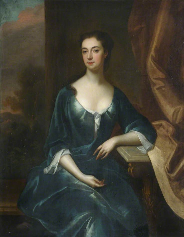 Wikioo.org - The Encyclopedia of Fine Arts - Painting, Artwork by Michael Dahl - The Duchess of Rutland (possibly Katherine Manners, née Noel, 1657–1733, Duchess of Rutland, wife of John Manners, 1st Duke of Rutland)