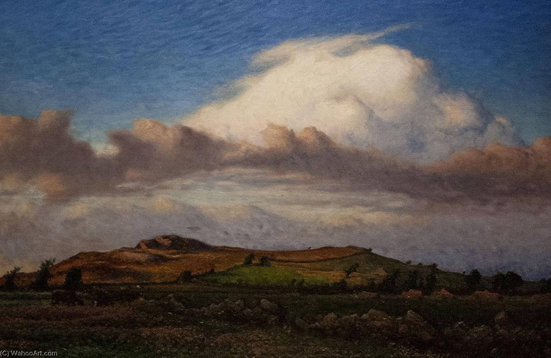Wikioo.org - The Encyclopedia of Fine Arts - Painting, Artwork by Nils Kreuger - The Hasten Hill at Varberg