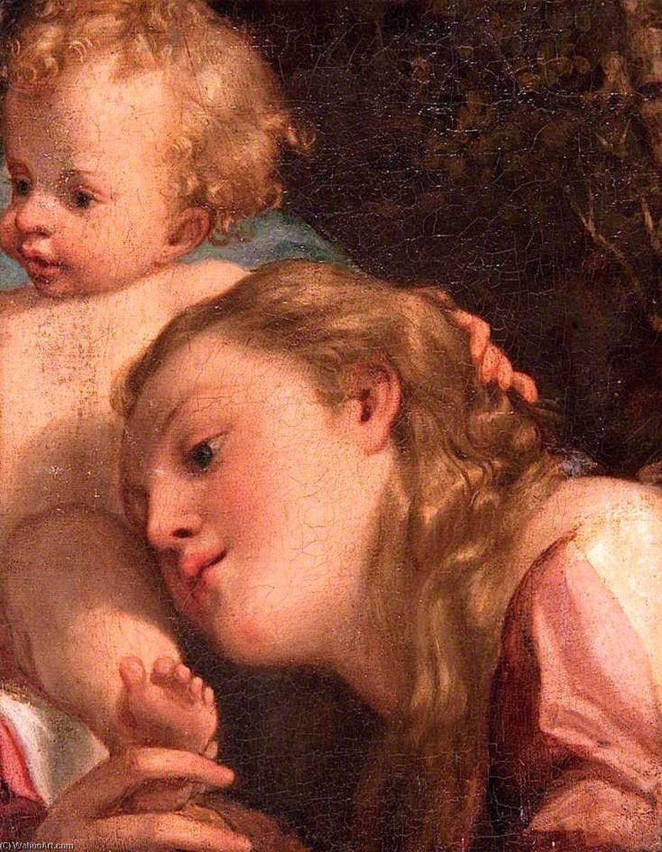 Wikioo.org - The Encyclopedia of Fine Arts - Painting, Artwork by John Graham Gilbert - Magdalene and Child (after Correggio)