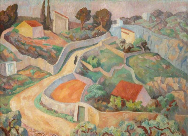 Wikioo.org - The Encyclopedia of Fine Arts - Painting, Artwork by Roger Eliot Fry - Near Nîmes
