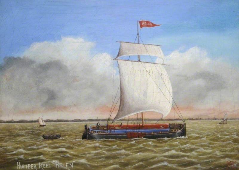 Wikioo.org - The Encyclopedia of Fine Arts - Painting, Artwork by Ruben Chappell - Humber Keel, 'Helen'