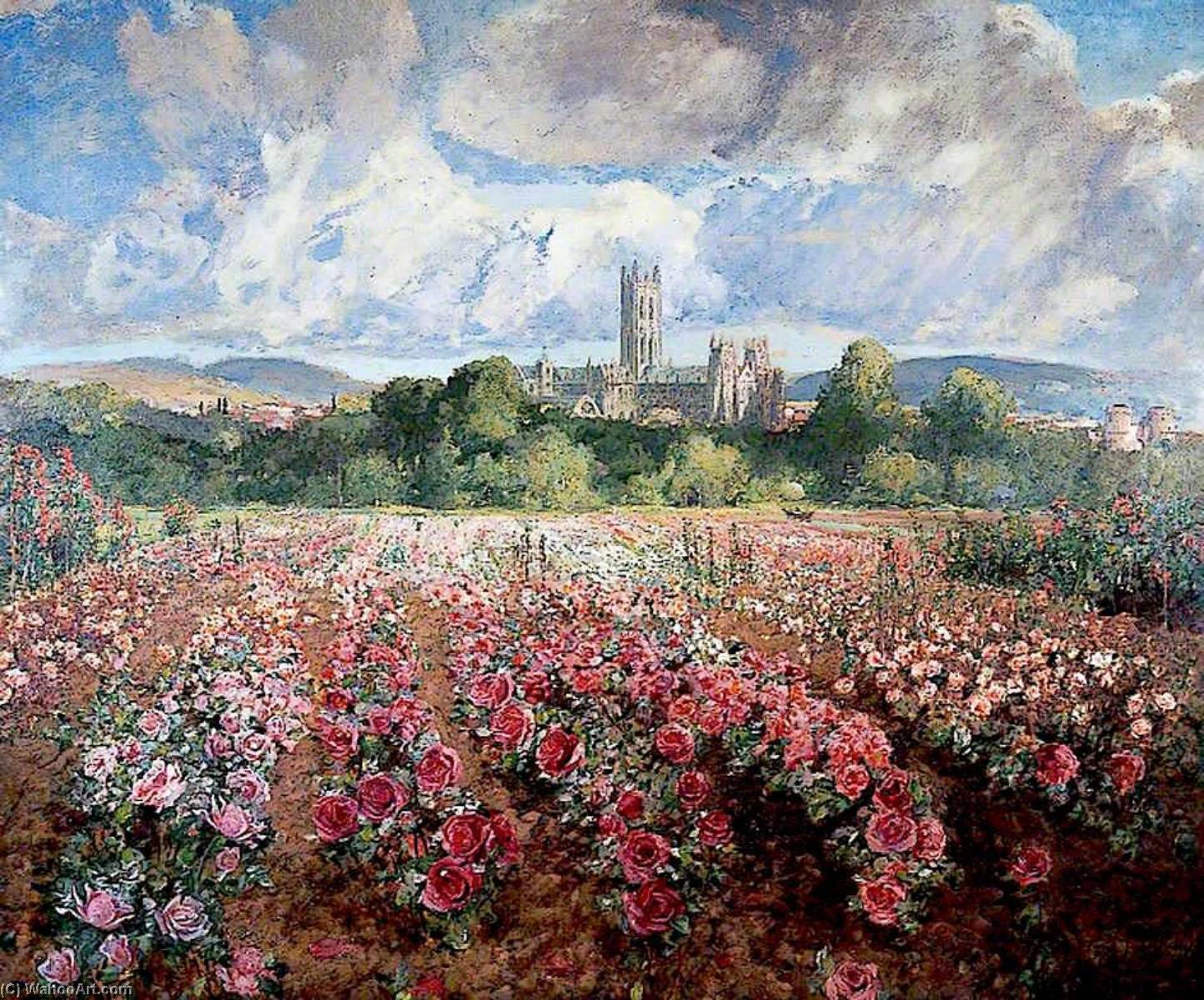 WikiOO.org - Encyclopedia of Fine Arts - Malba, Artwork David Scott Murray - 'It was the time of roses'