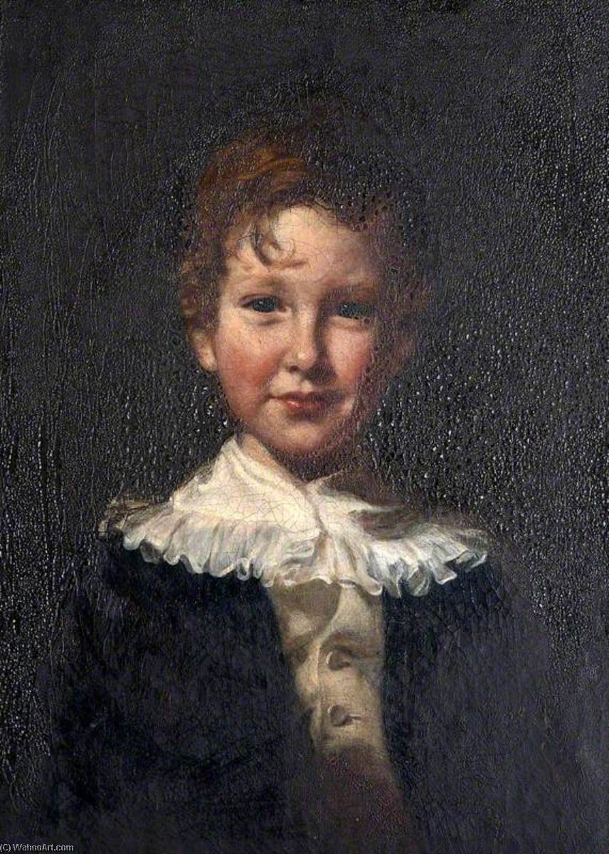 Wikioo.org - The Encyclopedia of Fine Arts - Painting, Artwork by Samuel Lane - Richard James Hansard (b.1821), as a Child