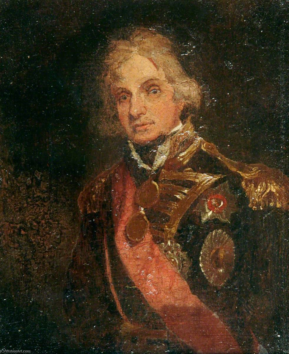 Wikioo.org - The Encyclopedia of Fine Arts - Painting, Artwork by Samuel Lane - Horatio Nelson (1758–1805)