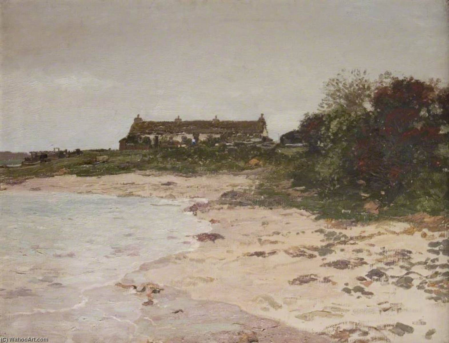 Wikioo.org - The Encyclopedia of Fine Arts - Painting, Artwork by George Houston - Dunure