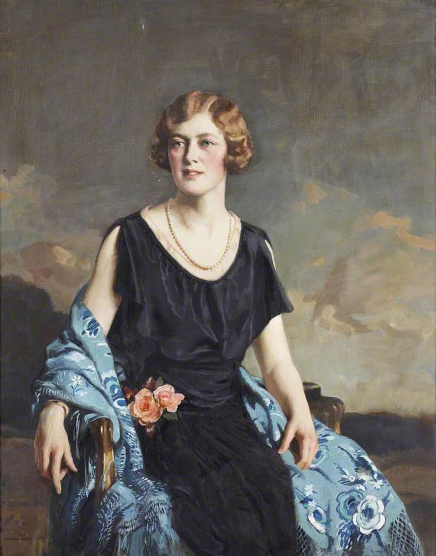 Wikioo.org - The Encyclopedia of Fine Arts - Painting, Artwork by Richard Jack - Lady Phyllis Hervey (1899–1990), Lady MacRae