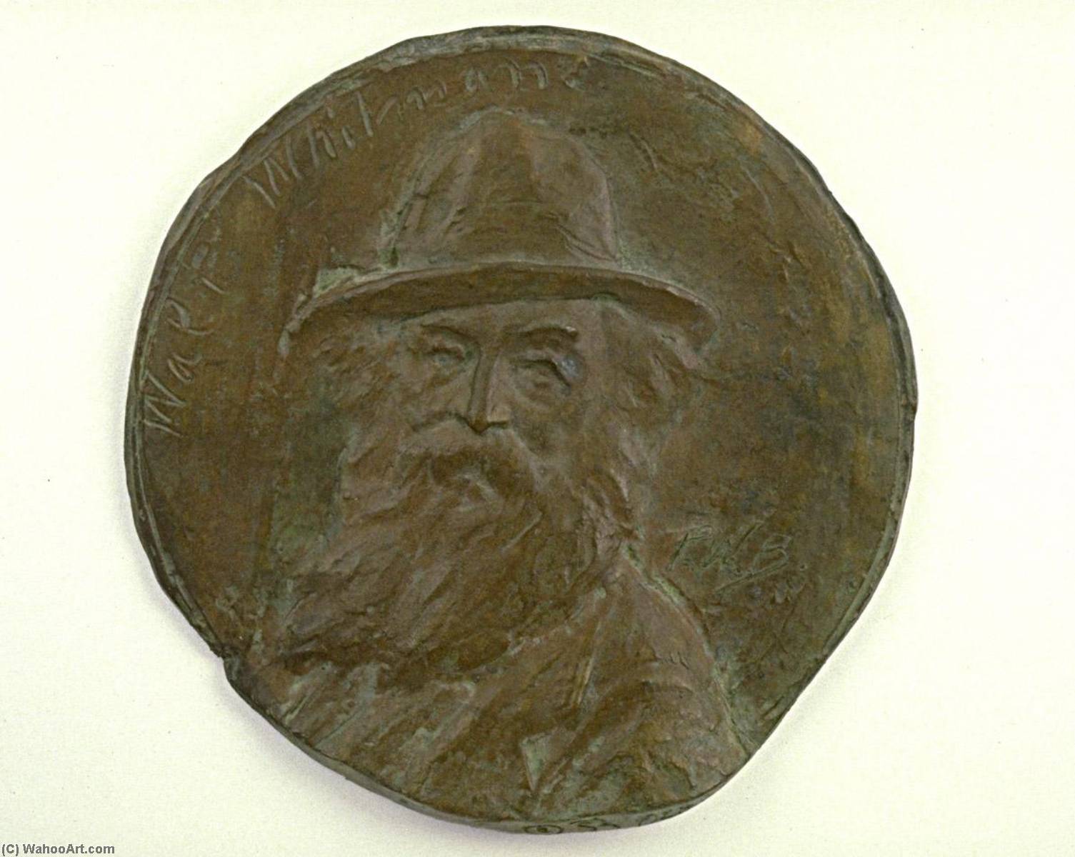 WikiOO.org - Encyclopedia of Fine Arts - Maalaus, taideteos Paul Wayland Bartlett - Walt Whitman