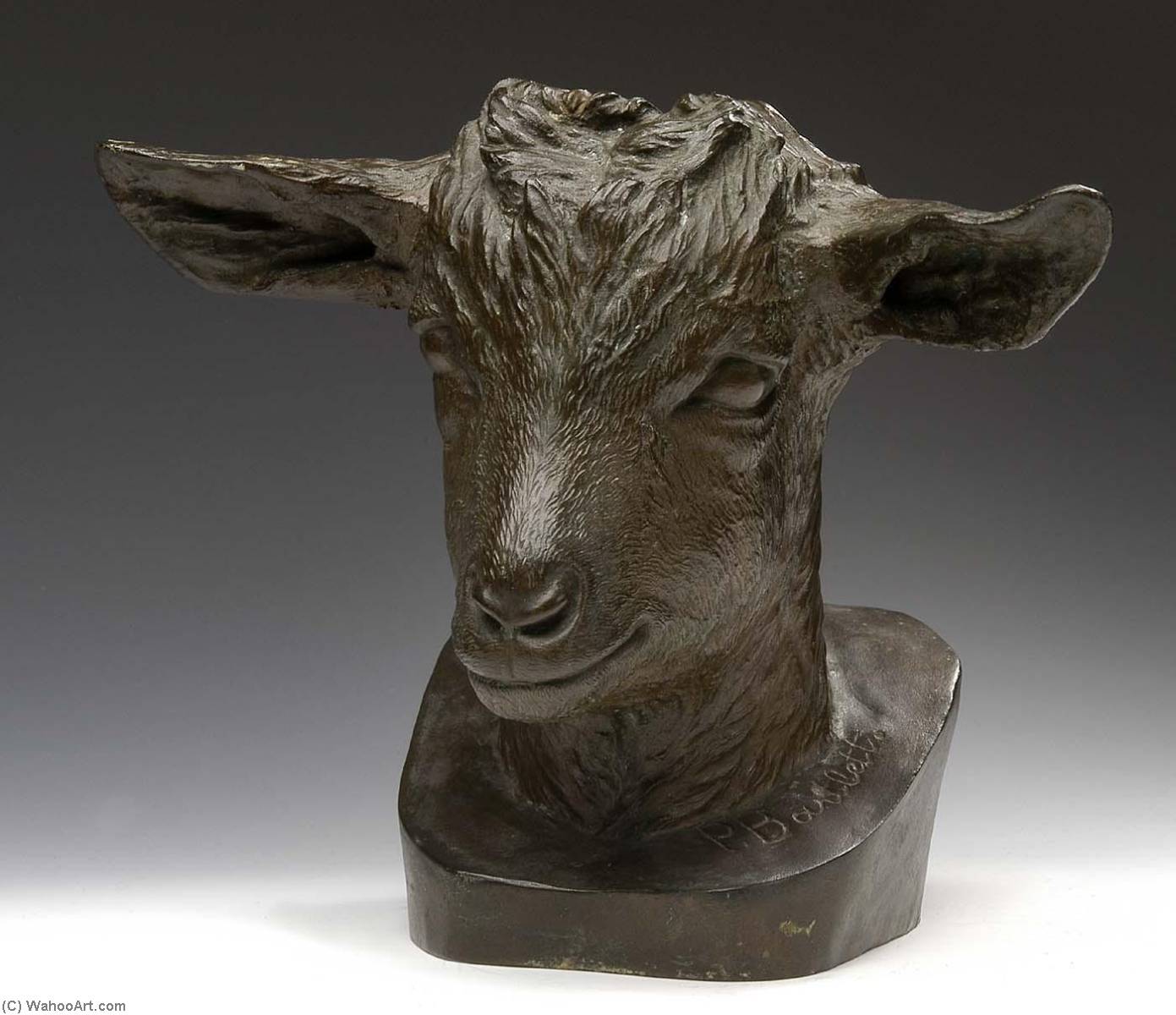 WikiOO.org - Encyclopedia of Fine Arts - Maalaus, taideteos Paul Wayland Bartlett - Kid's Head