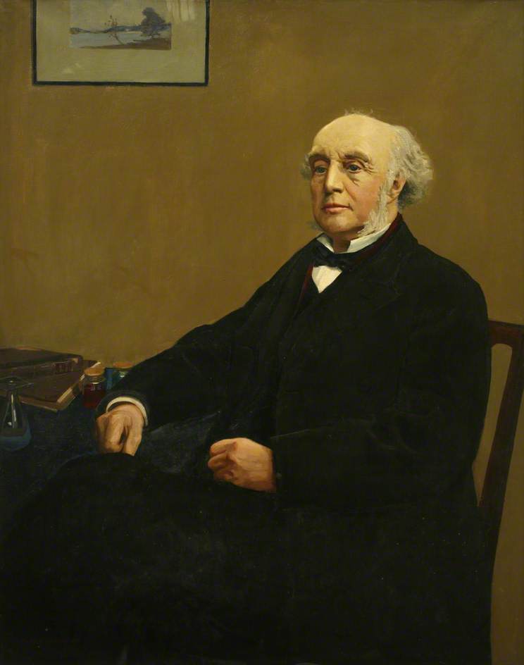 Wikioo.org - The Encyclopedia of Fine Arts - Painting, Artwork by Harold Harvey - Charles F. Barham, MD (1804–1884)