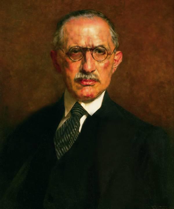 Wikioo.org - The Encyclopedia of Fine Arts - Painting, Artwork by Bertalan Karlovszky - Portrait of Count Pál Teleki
