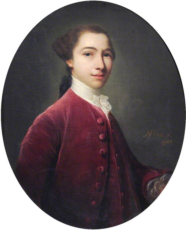 Wikioo.org - The Encyclopedia of Fine Arts - Painting, Artwork by Nathaniel Hone I - David Colyear (1736–1756), Viscount Milsington
