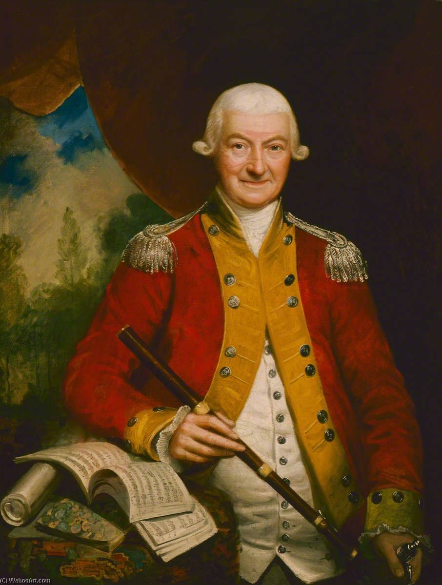 Wikioo.org - The Encyclopedia of Fine Arts - Painting, Artwork by George Watson - General John Reid (1721–1807)