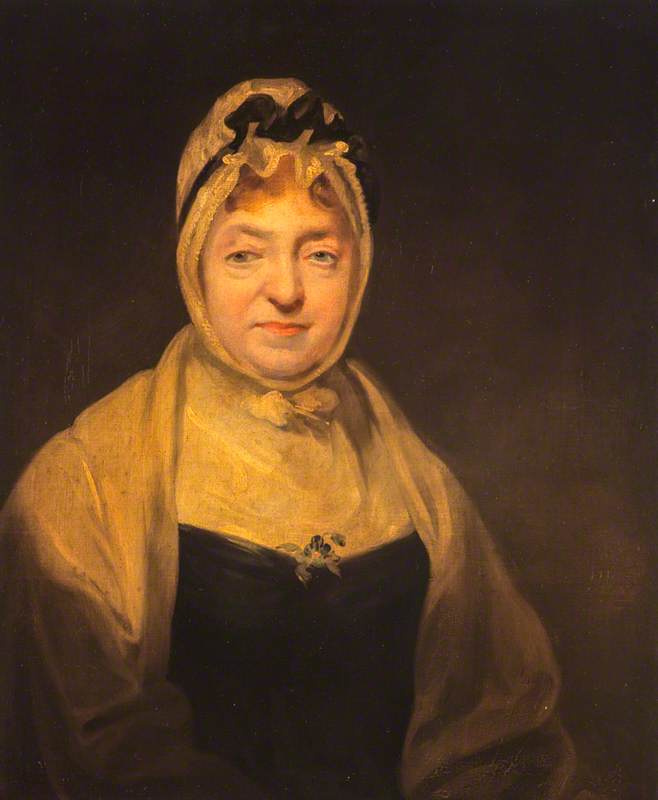 Wikioo.org - The Encyclopedia of Fine Arts - Painting, Artwork by George Watson - Anne Rutherford (c.1739–1819), Mrs Walter Scott, Mother of Sir Walter Scott