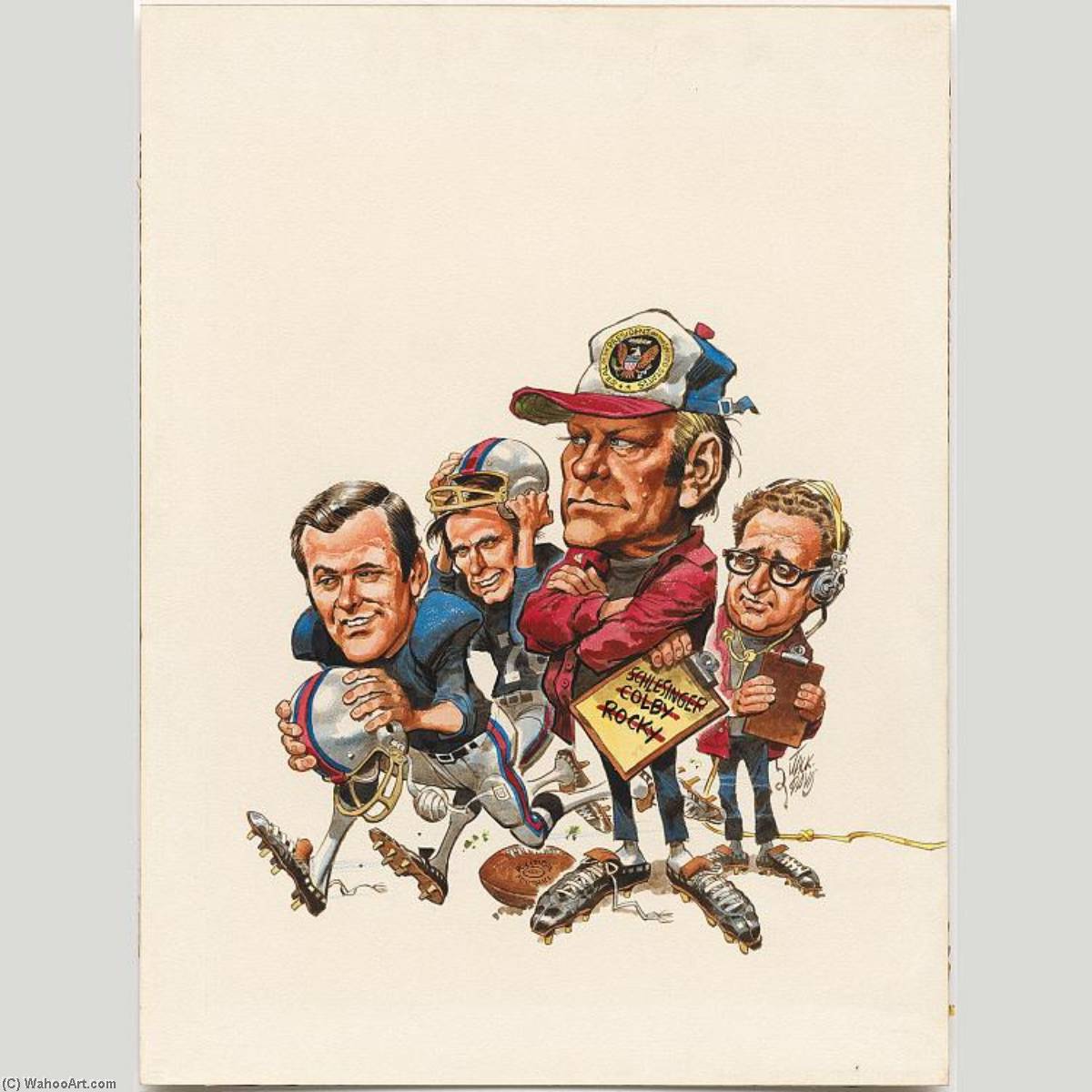 Wikioo.org - The Encyclopedia of Fine Arts - Painting, Artwork by Jack Davis - My Guys